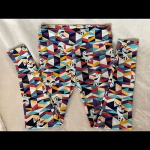 LuLaRoe Disney Olaf Leggings